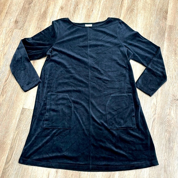 J. Jill Tops - J. Jill Pure Jill Velour pocket tunic. Size L.